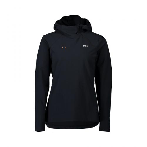 POC Ws Mantle Thermal Hoodie - Uranium Black (Grösse: L) von POC