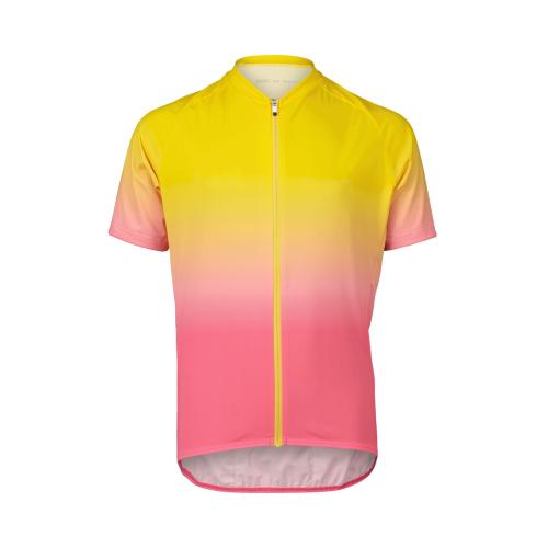 POC Ys XC Jersey - Gradient Aventurine Yellow/Actnium Pink (Grösse: 130/8Y) von POC