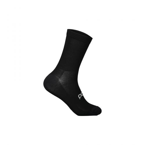 POC Zephyr Merino Sock Mid - Uranium Black (Grösse: S/37-39) von POC