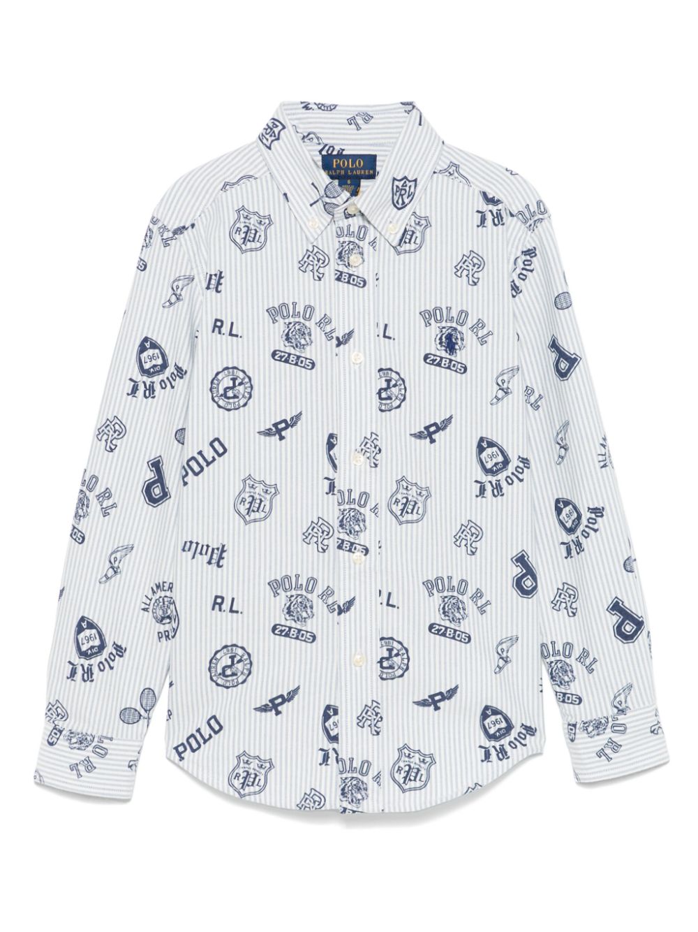 POLO RALPH LAUREN KIDS Oxford shirt - White von POLO RALPH LAUREN KIDS