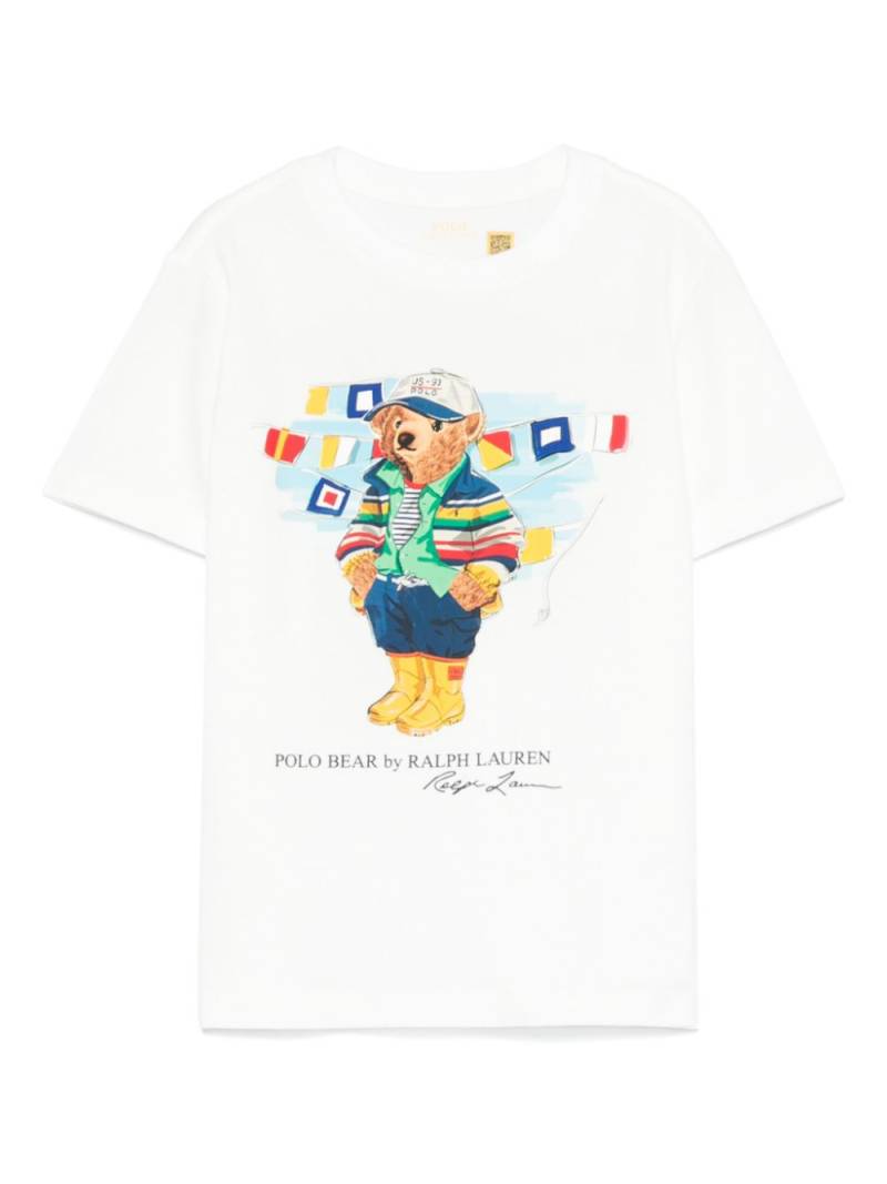 POLO RALPH LAUREN KIDS Polo Bear T-shirt - White von POLO RALPH LAUREN KIDS