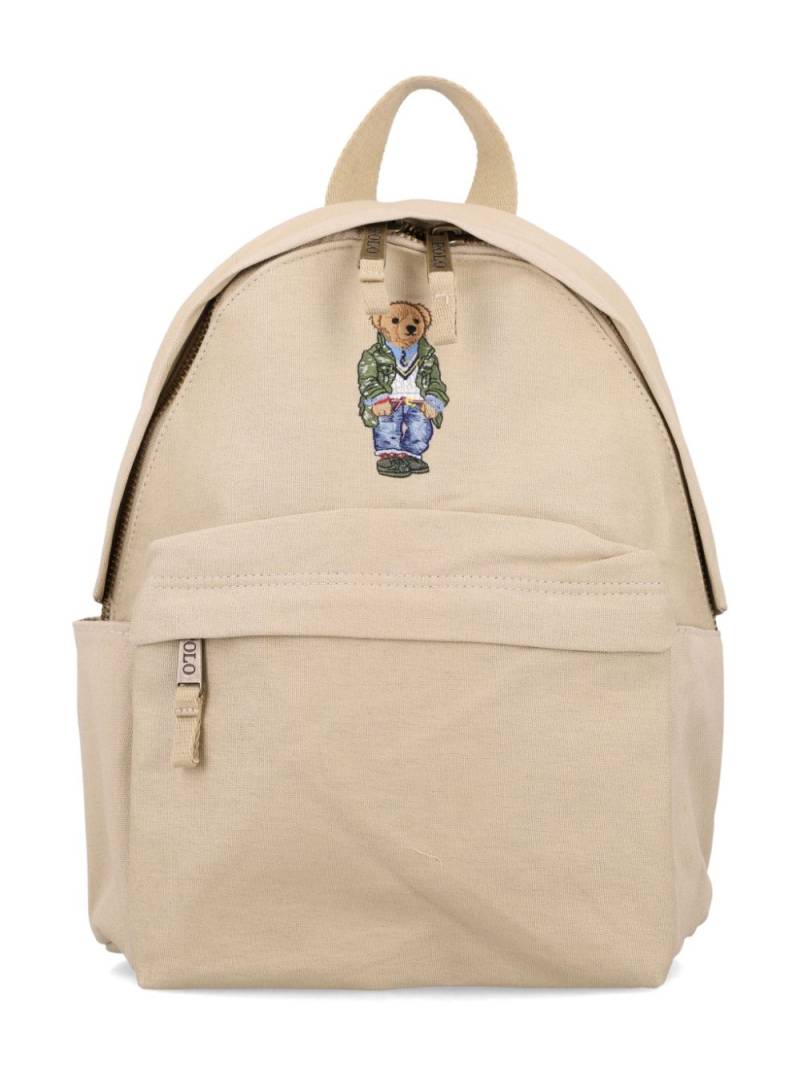 POLO RALPH LAUREN KIDS Polo Bear backpack - Neutrals von POLO RALPH LAUREN KIDS