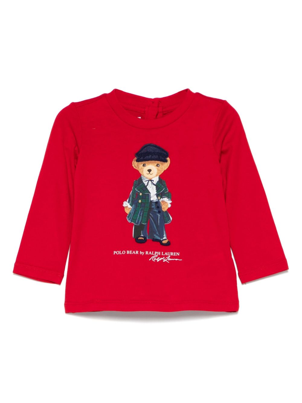 POLO RALPH LAUREN KIDS Polo Bear-print T-shirt - Red von POLO RALPH LAUREN KIDS