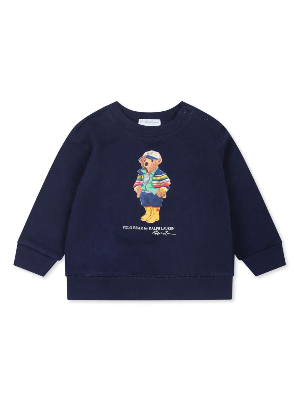 POLO RALPH LAUREN KIDS Polo Bear-print sweatshirt - Blue von POLO RALPH LAUREN KIDS