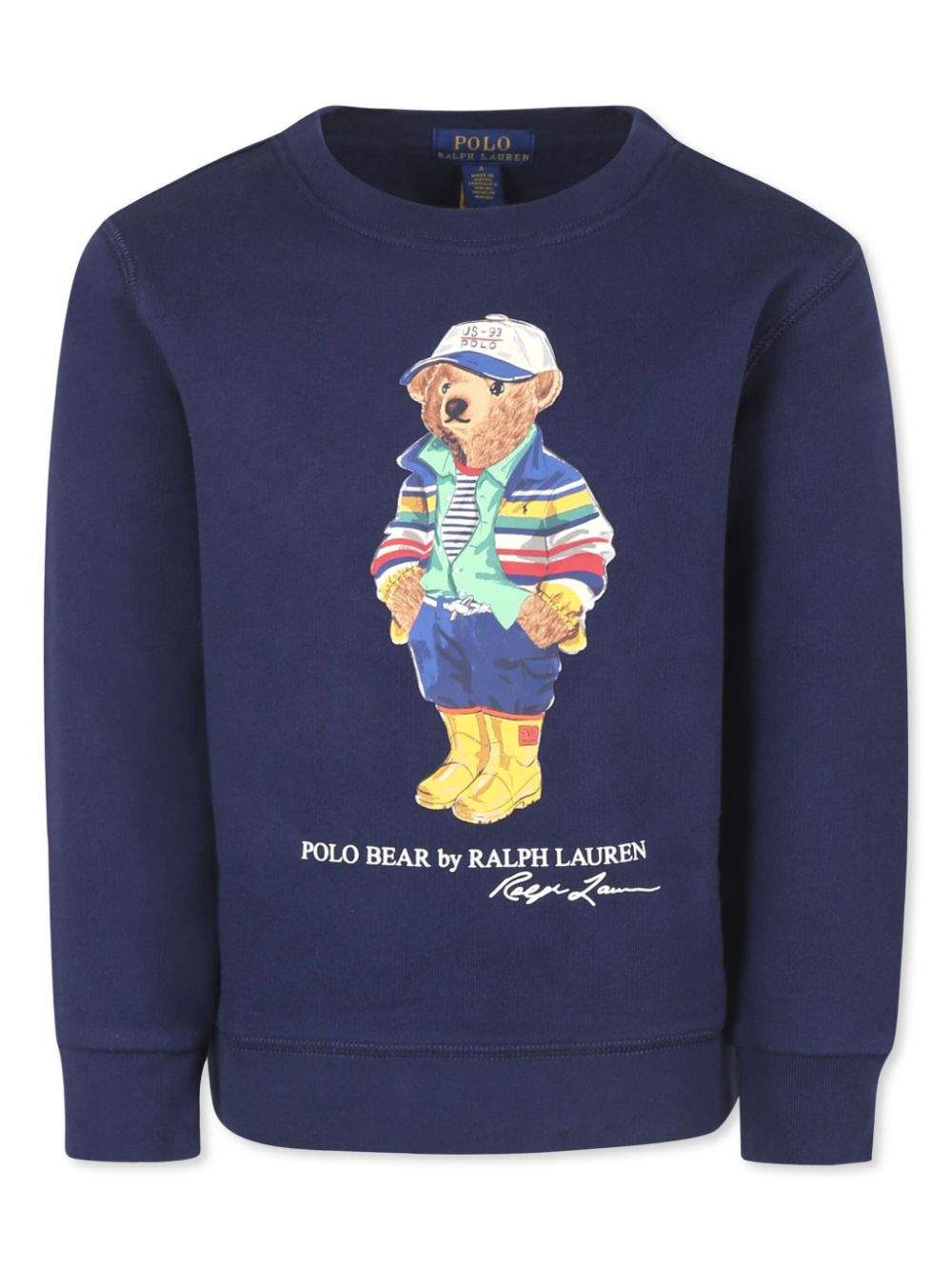 POLO RALPH LAUREN KIDS Polo Bear-print sweatshirt - Blue von POLO RALPH LAUREN KIDS