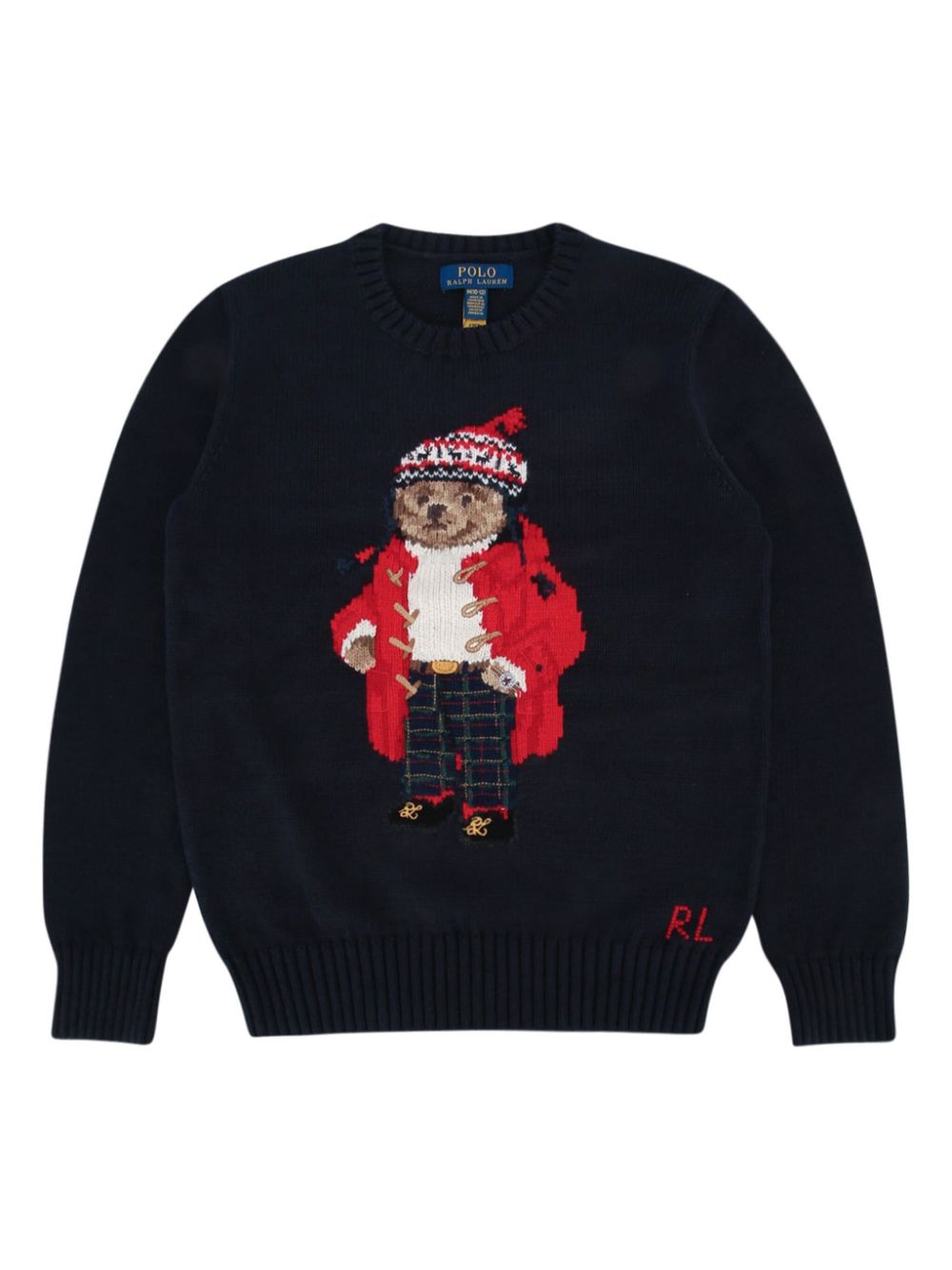 POLO RALPH LAUREN KIDS Polo Bear sweater - Blue von POLO RALPH LAUREN KIDS