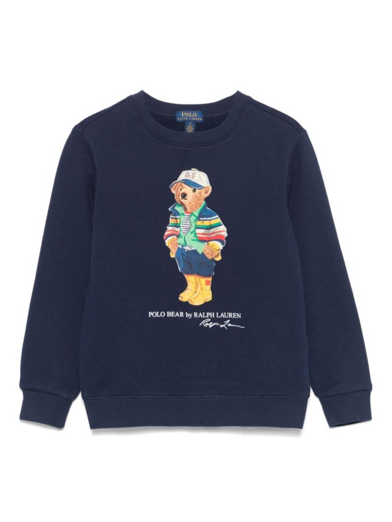 POLO RALPH LAUREN KIDS Polo Bear sweatshirt - Blue von POLO RALPH LAUREN KIDS