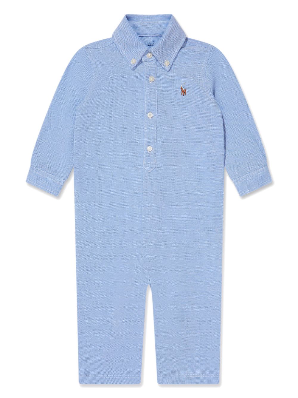 POLO RALPH LAUREN KIDS Polo Pony cotton bodysuit - Blue von POLO RALPH LAUREN KIDS