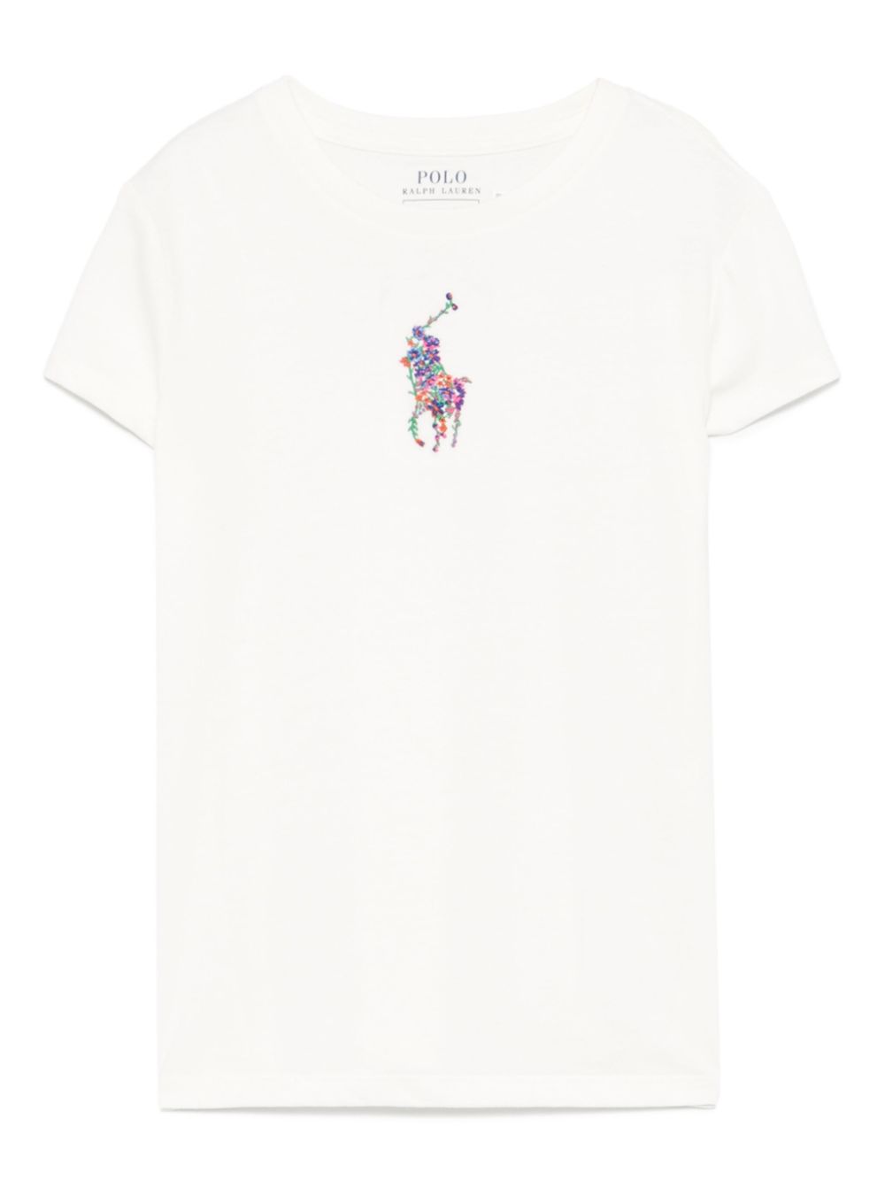 POLO RALPH LAUREN KIDS Polo Pony-embroidered T-shirt - White von POLO RALPH LAUREN KIDS