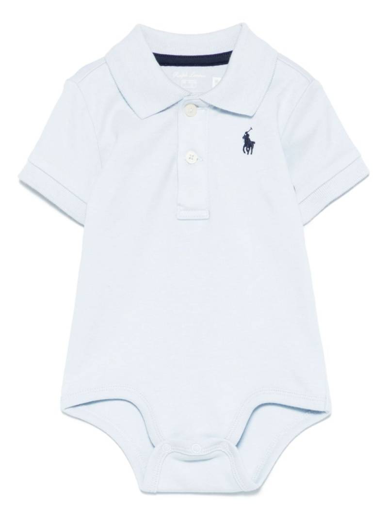 POLO RALPH LAUREN KIDS Polo Pony-embroidered body - Blue von POLO RALPH LAUREN KIDS