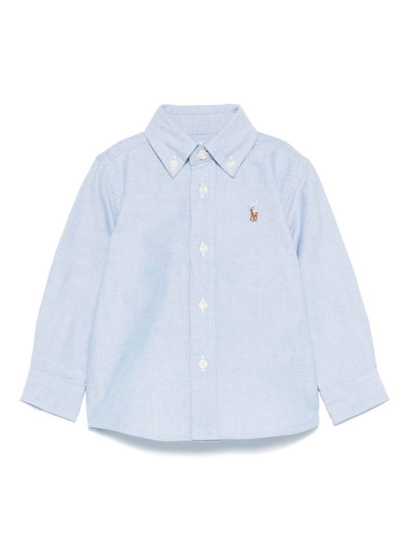 POLO RALPH LAUREN KIDS Polo Pony-embroidered shirt - Blue von POLO RALPH LAUREN KIDS