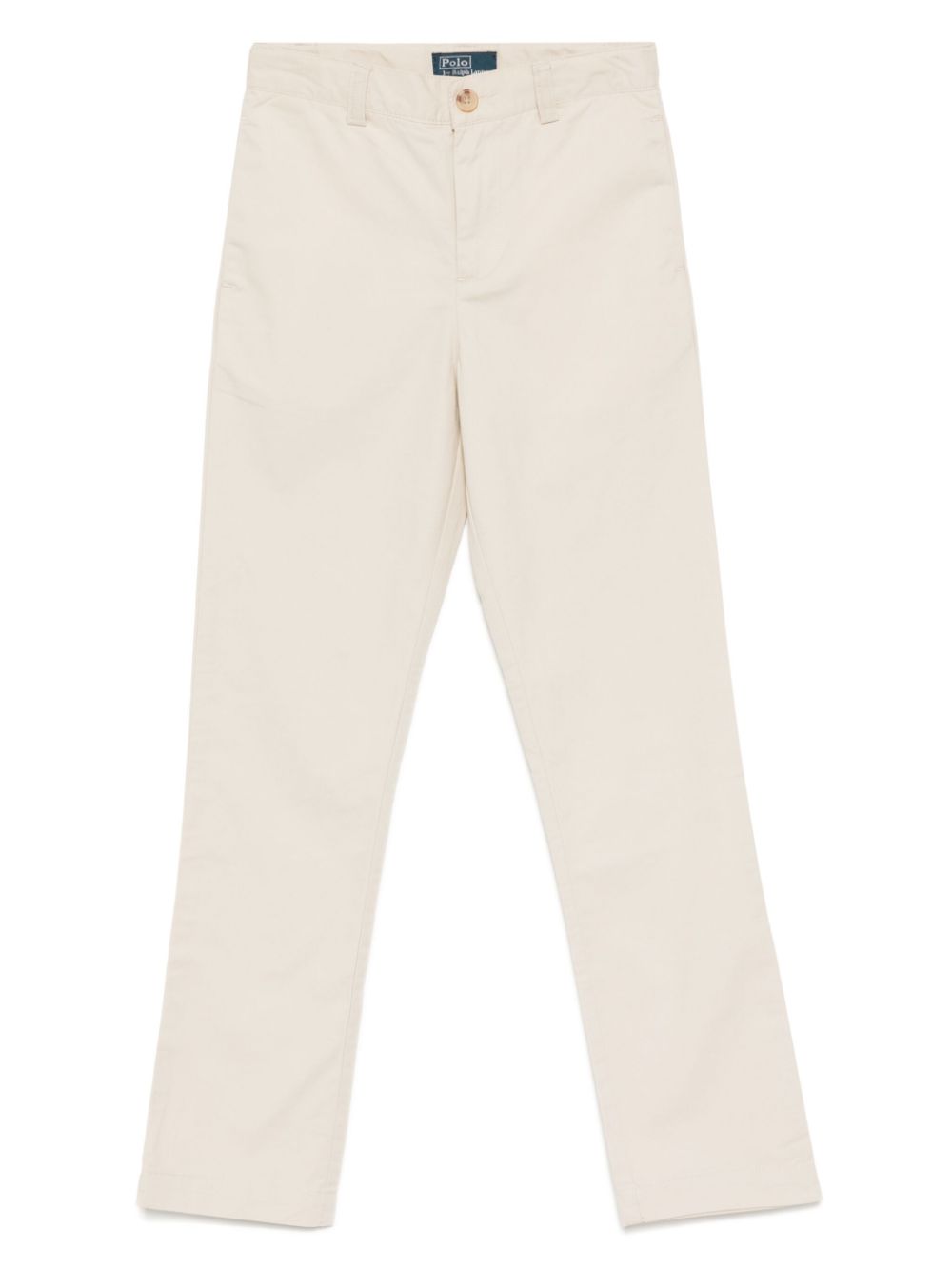 POLO RALPH LAUREN KIDS Polo Pony-embroidered trousers - Neutrals von POLO RALPH LAUREN KIDS