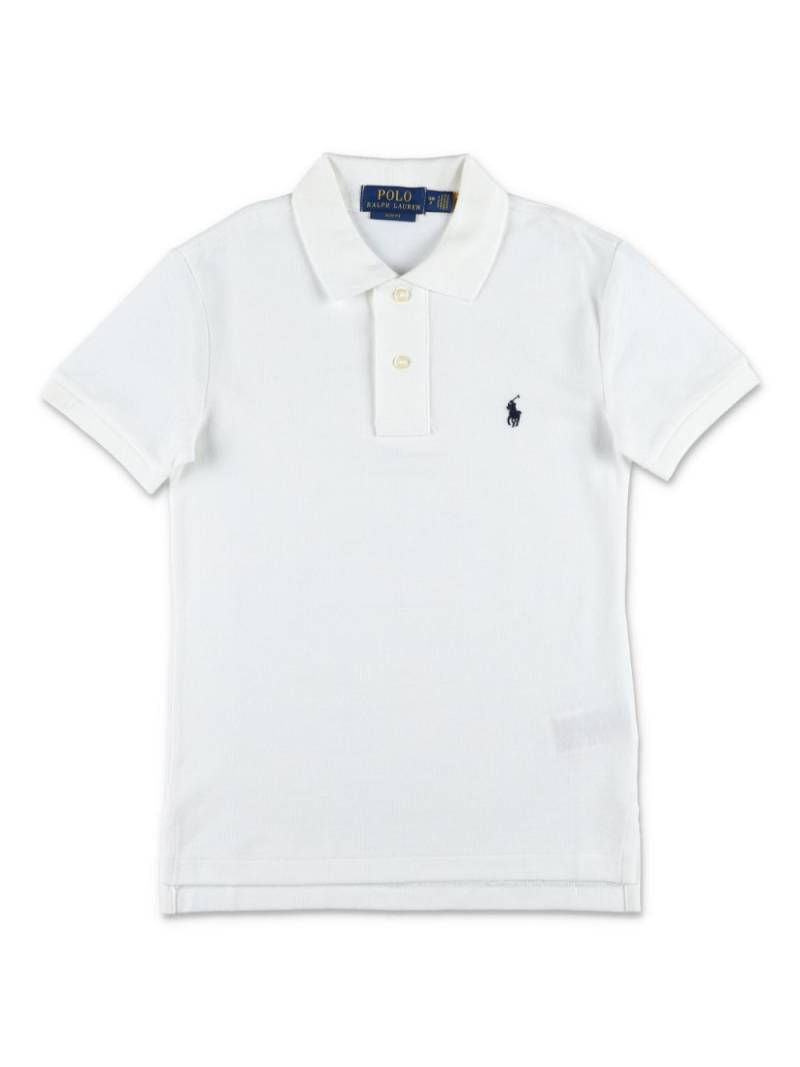 POLO RALPH LAUREN KIDS Polo Pony polo shirt - White von POLO RALPH LAUREN KIDS