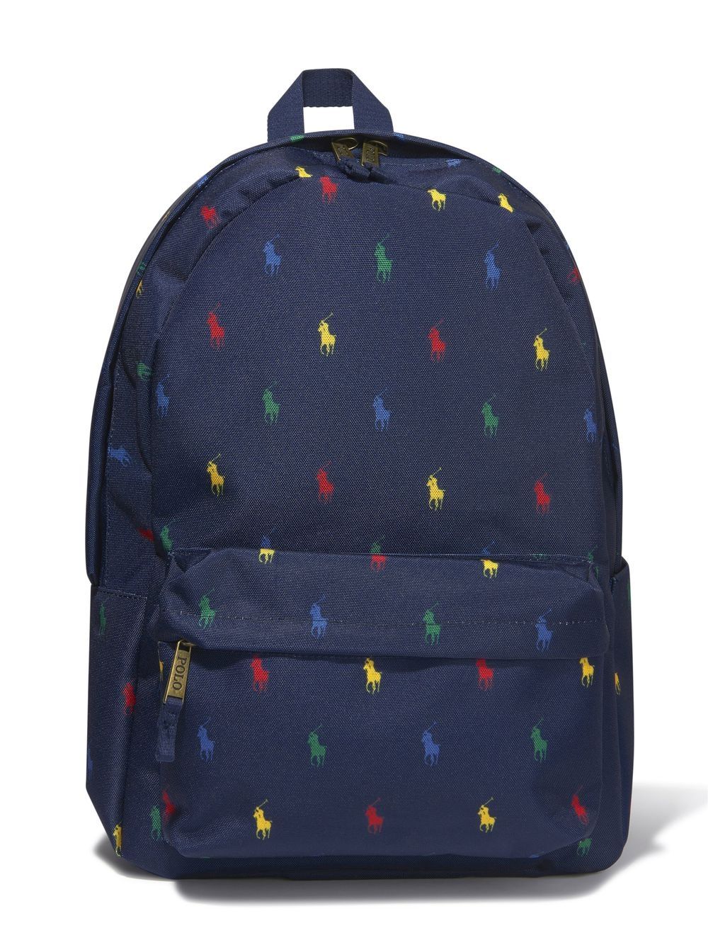 POLO RALPH LAUREN KIDS Polo-Pony print backpack - Blue von POLO RALPH LAUREN KIDS