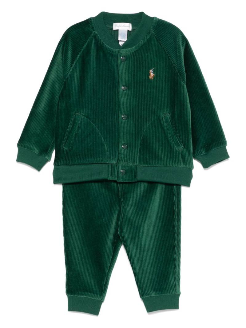 POLO RALPH LAUREN KIDS corduroy tracksuit - Green von POLO RALPH LAUREN KIDS