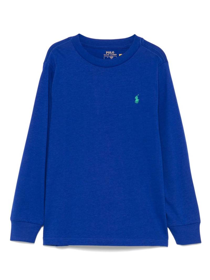 POLO RALPH LAUREN KIDS cotton T-shirt - Blue von POLO RALPH LAUREN KIDS