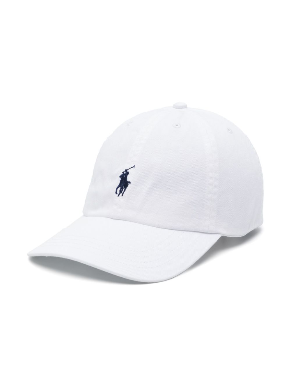 POLO RALPH LAUREN KIDS cotton baseball cap - White von POLO RALPH LAUREN KIDS