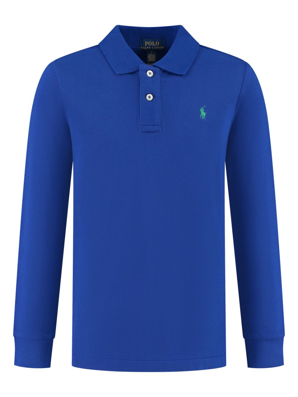 POLO RALPH LAUREN KIDS cotton polo shirt - Blue von POLO RALPH LAUREN KIDS