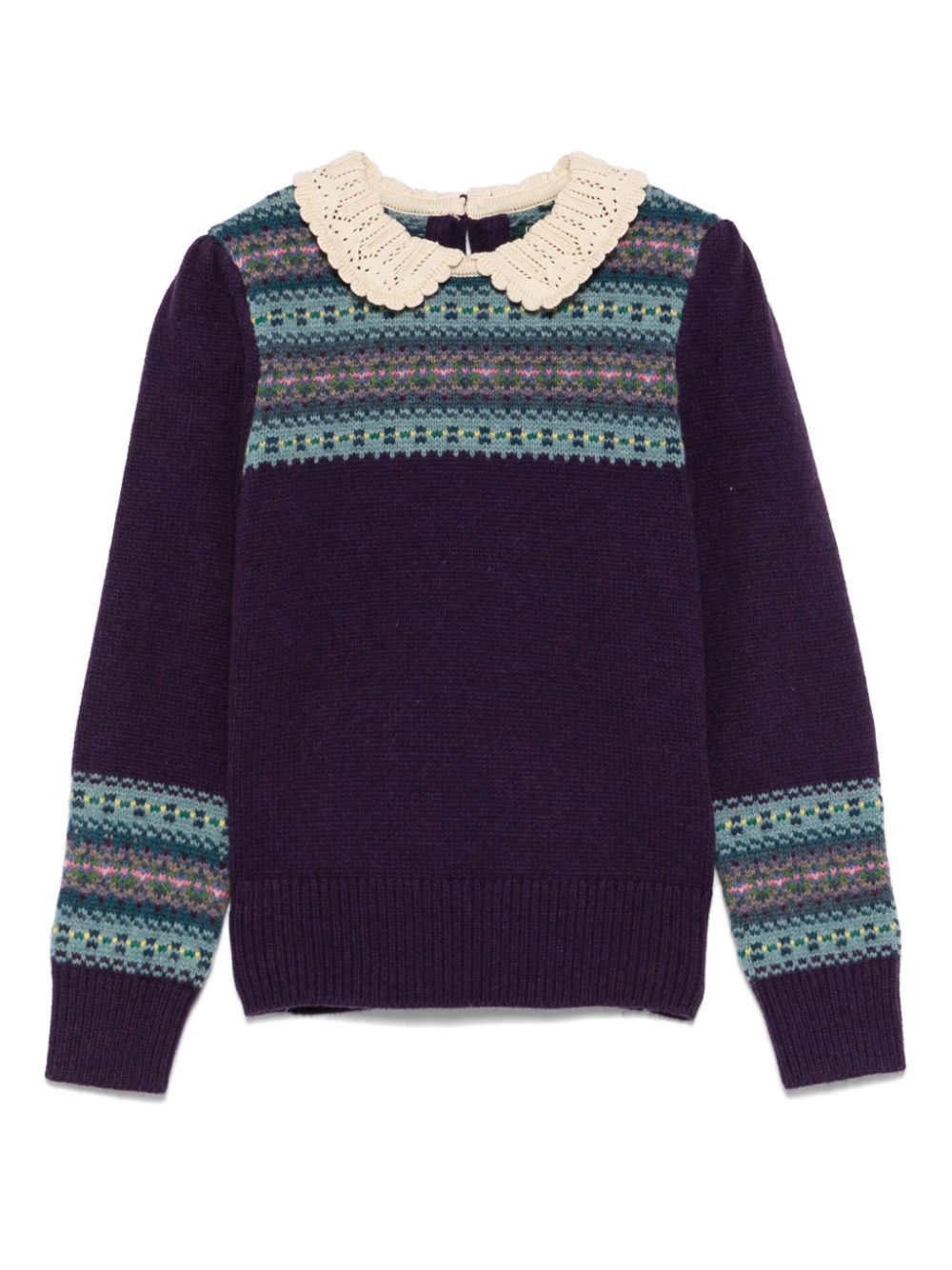 POLO RALPH LAUREN KIDS fair-isle sweater - Purple von POLO RALPH LAUREN KIDS