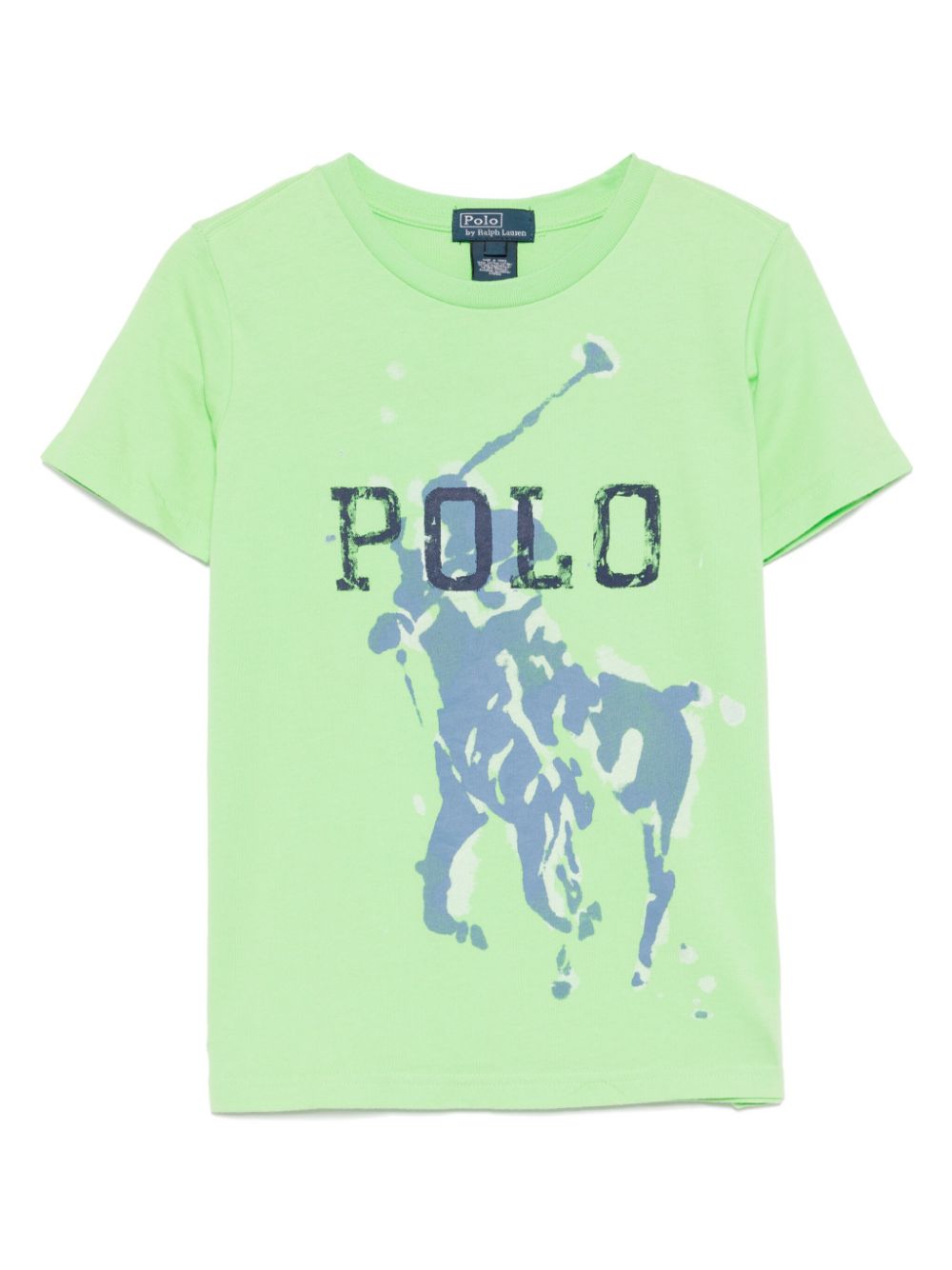 POLO RALPH LAUREN KIDS graphic print T-shirt - Green von POLO RALPH LAUREN KIDS