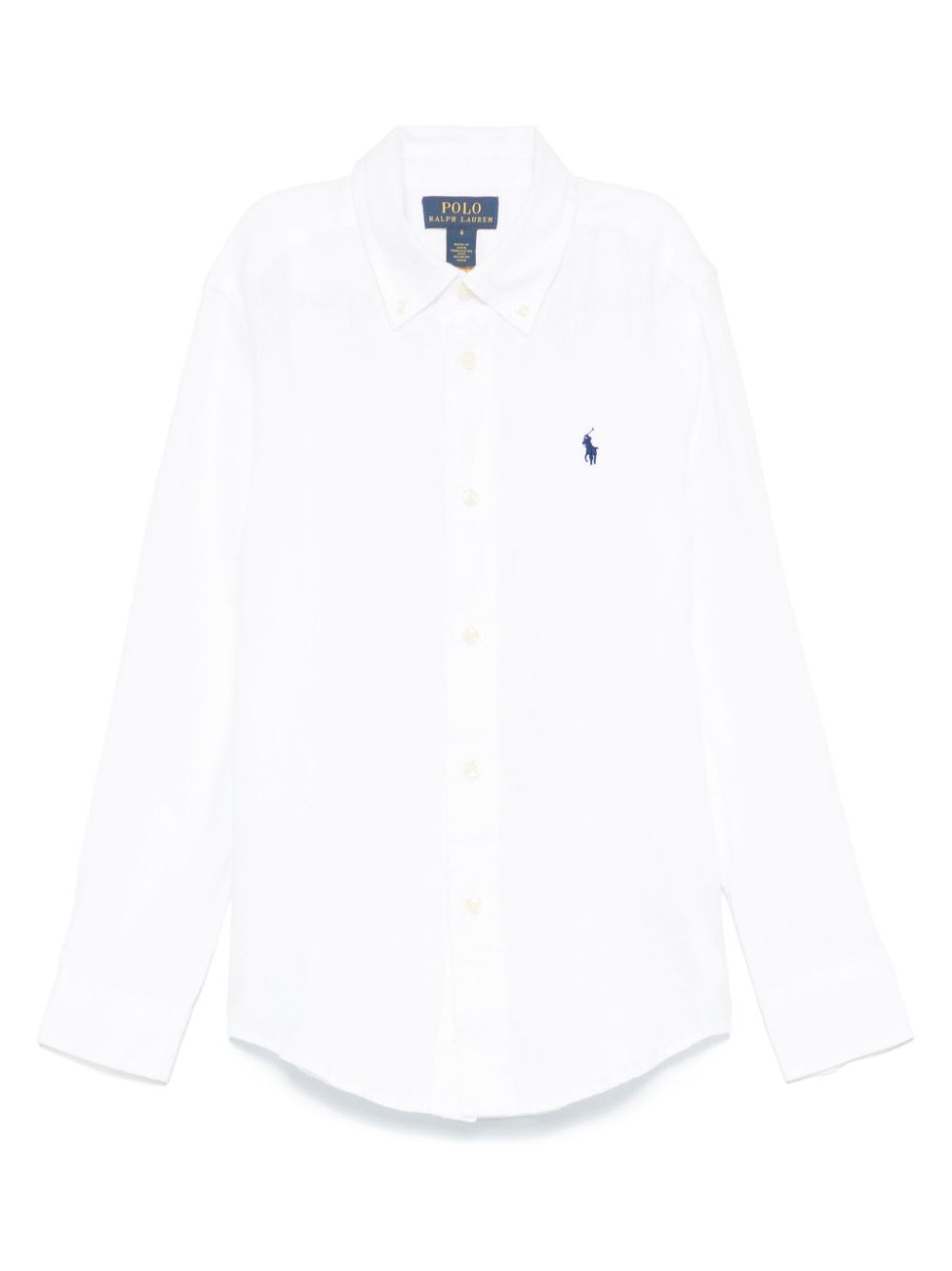 POLO RALPH LAUREN KIDS linen shirt - White von POLO RALPH LAUREN KIDS