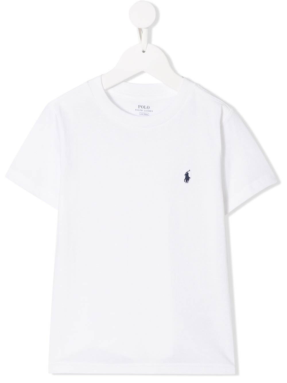 POLO RALPH LAUREN KIDS logo embroidered T-shirt - White von POLO RALPH LAUREN KIDS