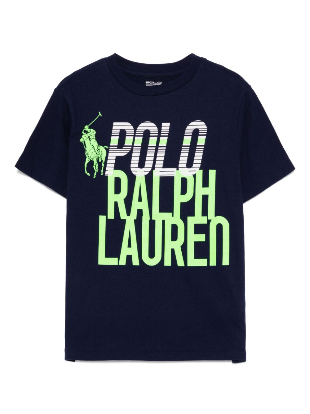 POLO RALPH LAUREN KIDS logo-print T-shirt - Blue von POLO RALPH LAUREN KIDS