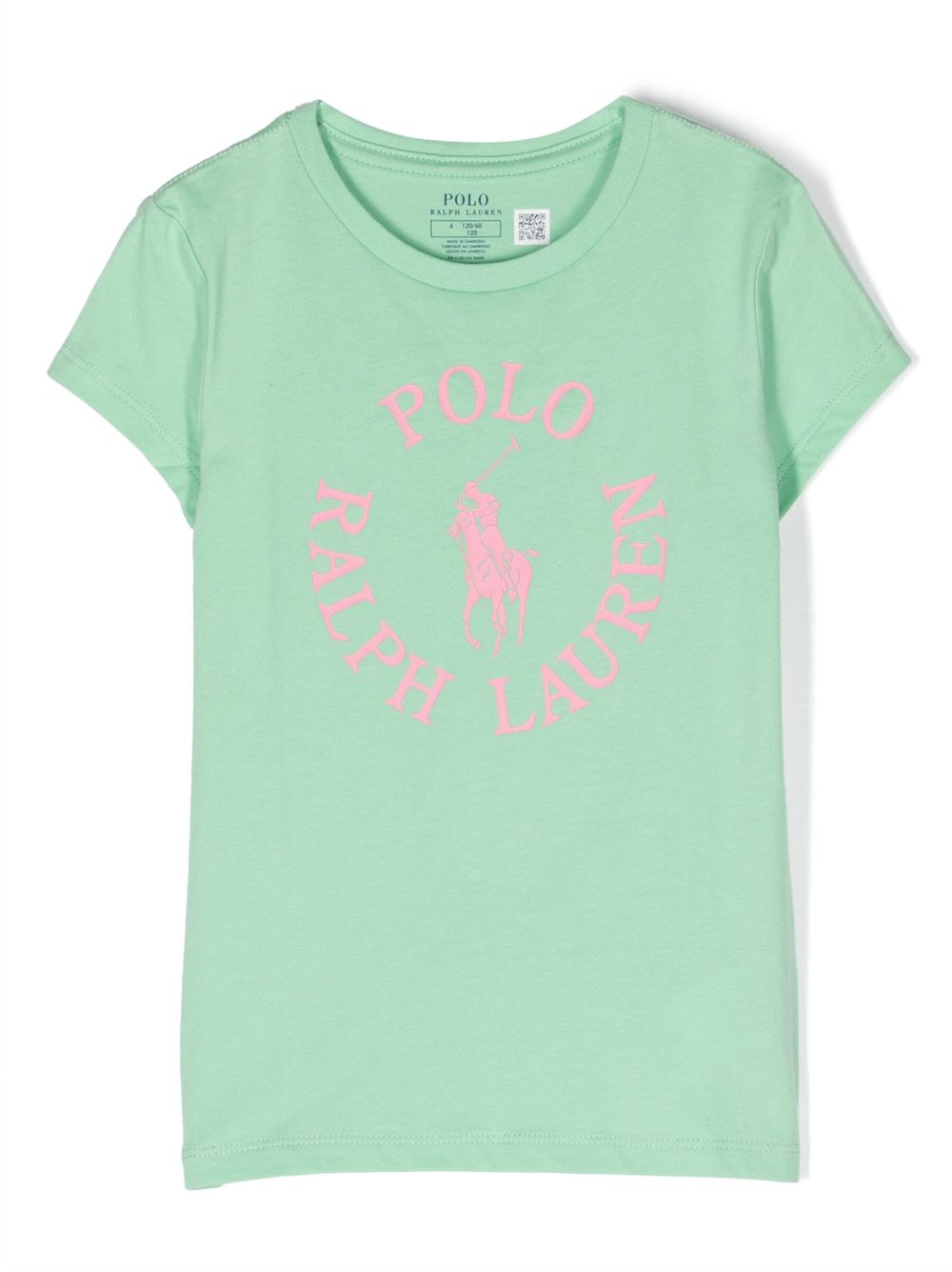 POLO RALPH LAUREN KIDS logo-print cotton T-shirt - Green von POLO RALPH LAUREN KIDS