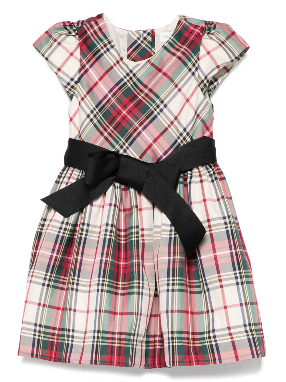 POLO RALPH LAUREN KIDS plaid-check twill dress - Neutrals von POLO RALPH LAUREN KIDS