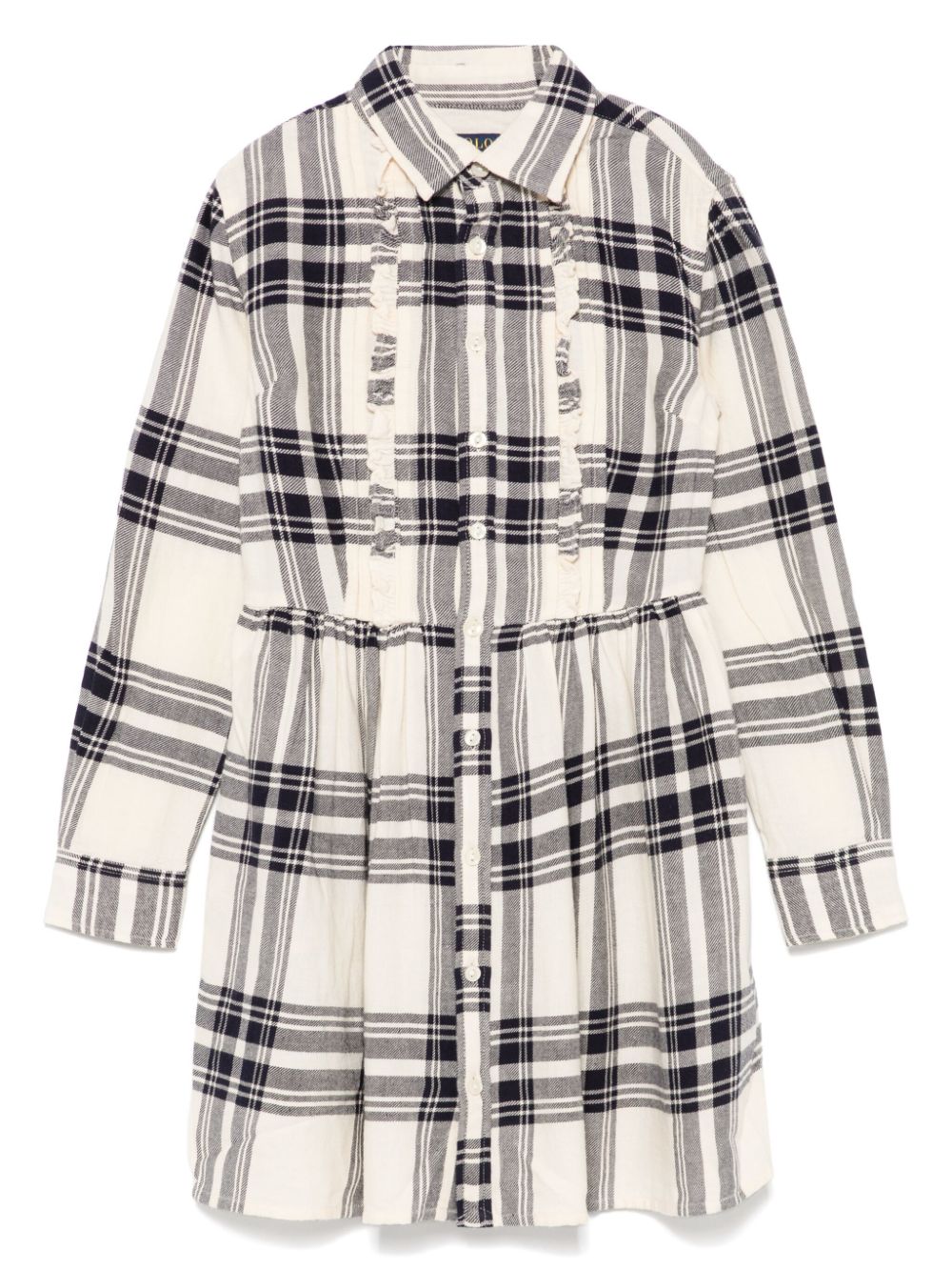 POLO RALPH LAUREN KIDS plaid dress - Neutrals von POLO RALPH LAUREN KIDS