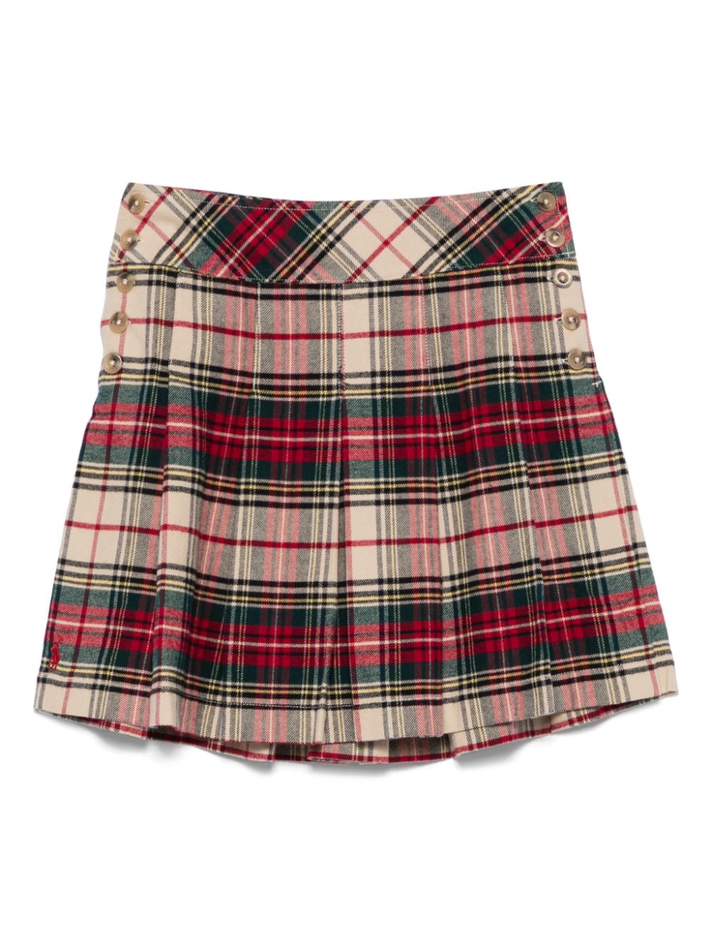 POLO RALPH LAUREN KIDS plaid skirt - Neutrals von POLO RALPH LAUREN KIDS