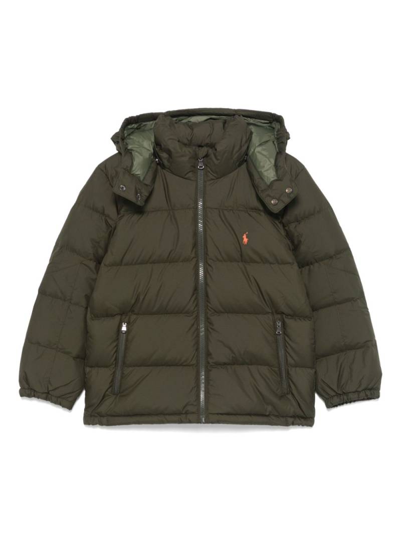 POLO RALPH LAUREN KIDS ripstop down jacket - Green von POLO RALPH LAUREN KIDS