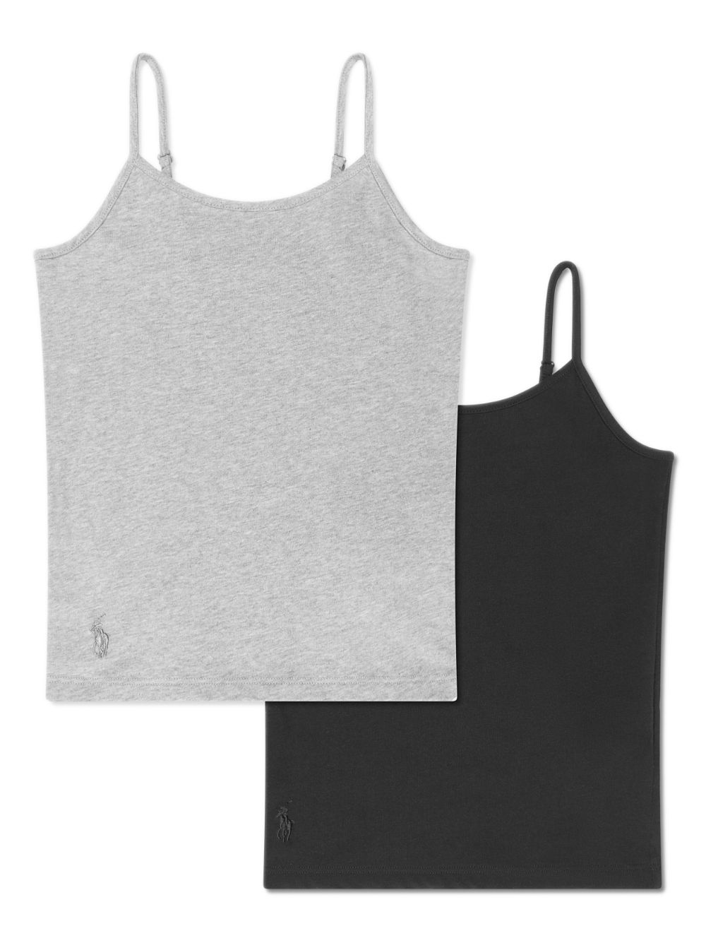 POLO RALPH LAUREN KIDS set of two cotton tank tops - Black von POLO RALPH LAUREN KIDS