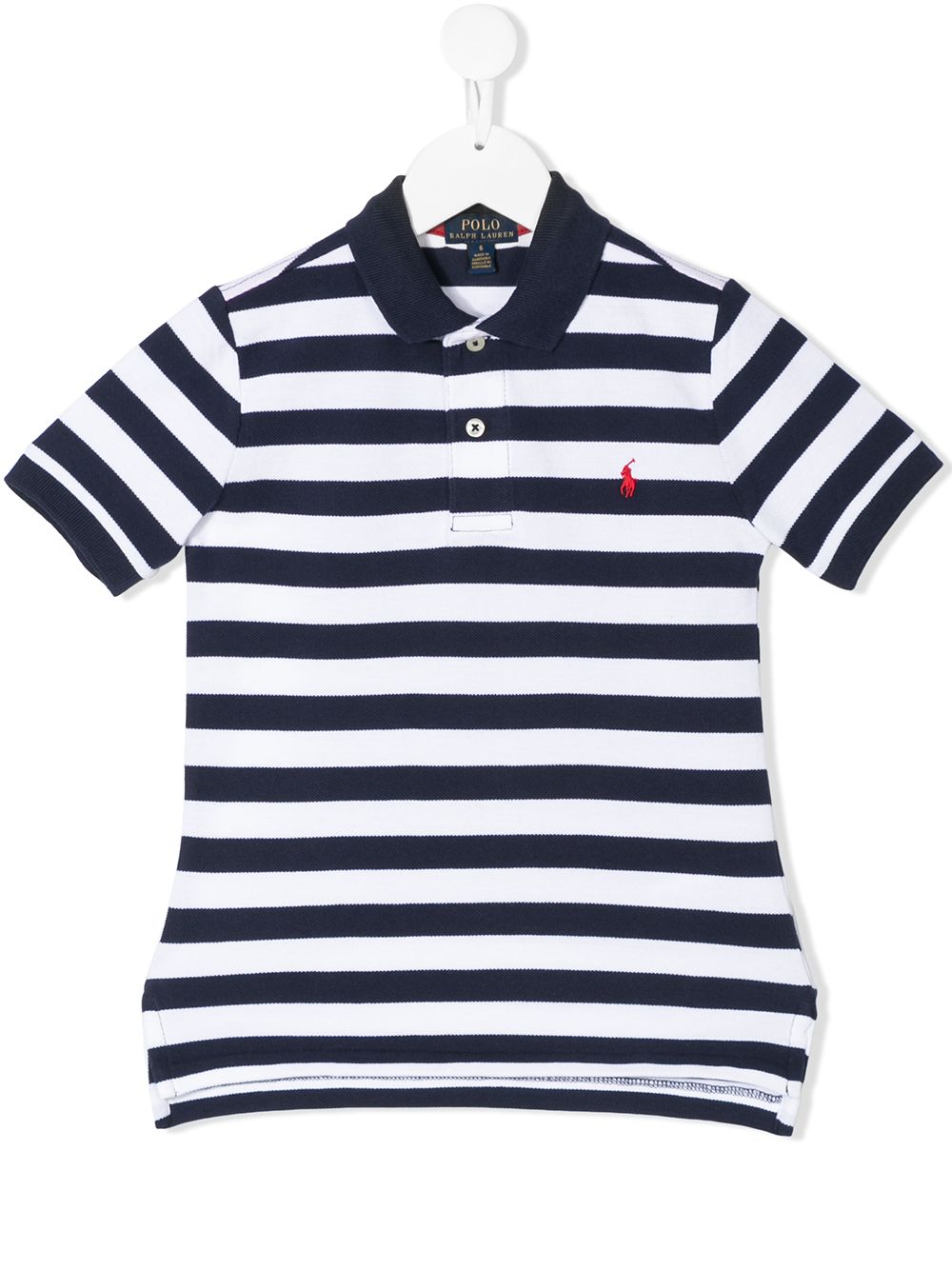 POLO RALPH LAUREN KIDS striped polo shirt - Blue von POLO RALPH LAUREN KIDS