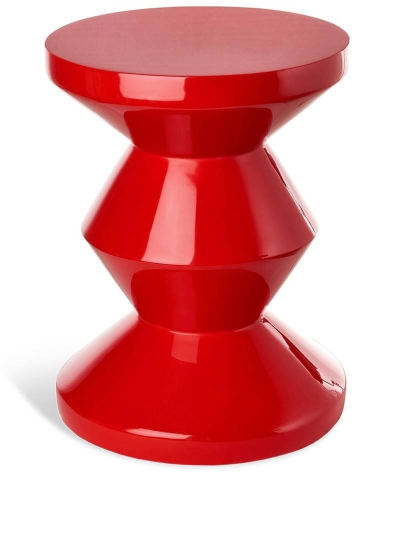 POLSPOTTEN Zig Zag stool - Red von POLSPOTTEN