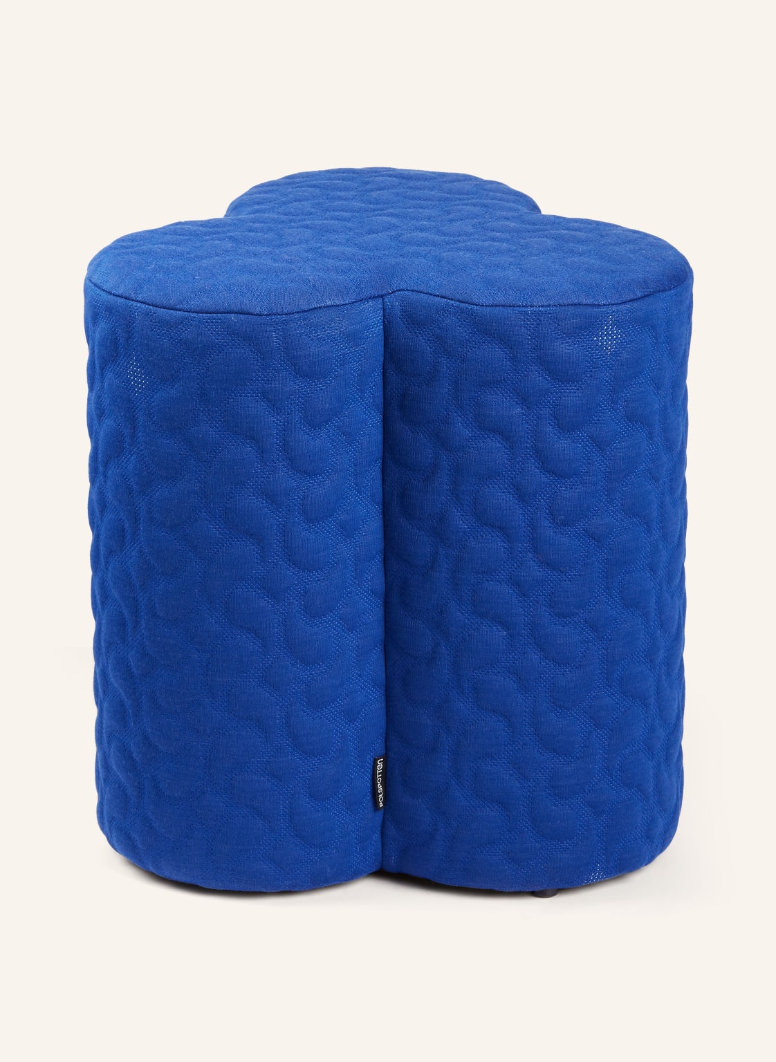 Polspotten Hocker Clover blau von POLSPOTTEN