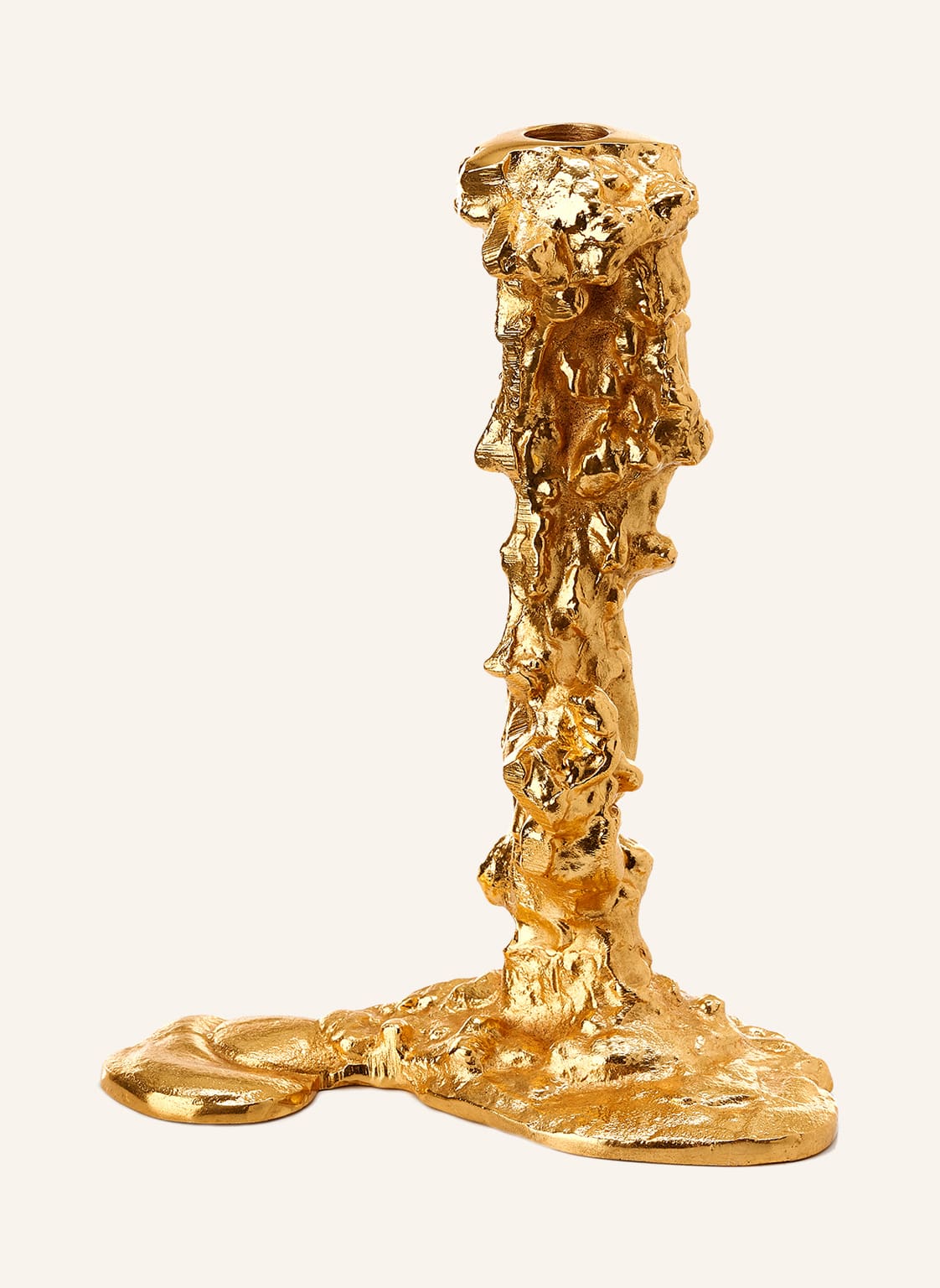 Polspotten Kerzenhalter Drip L gold Polspotten Kerzenhalter Drip L gold von POLSPOTTEN
