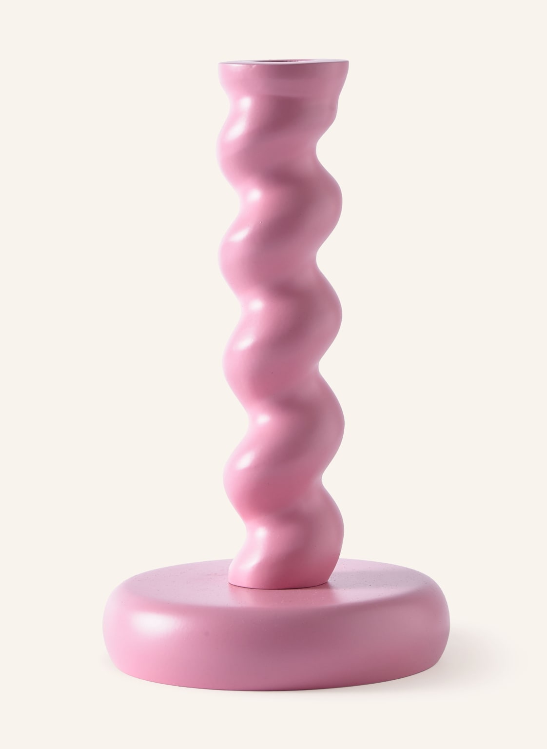 Polspotten Kerzenhalter Twister M pink Polspotten Kerzenhalter Twister M pink von POLSPOTTEN