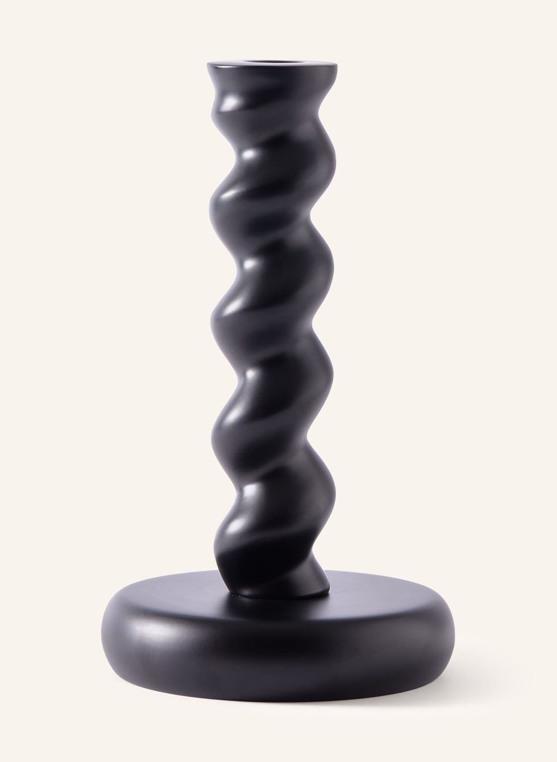 Polspotten Kerzenhalter Twister M schwarz Polspotten Kerzenhalter Twister M schwarz von POLSPOTTEN