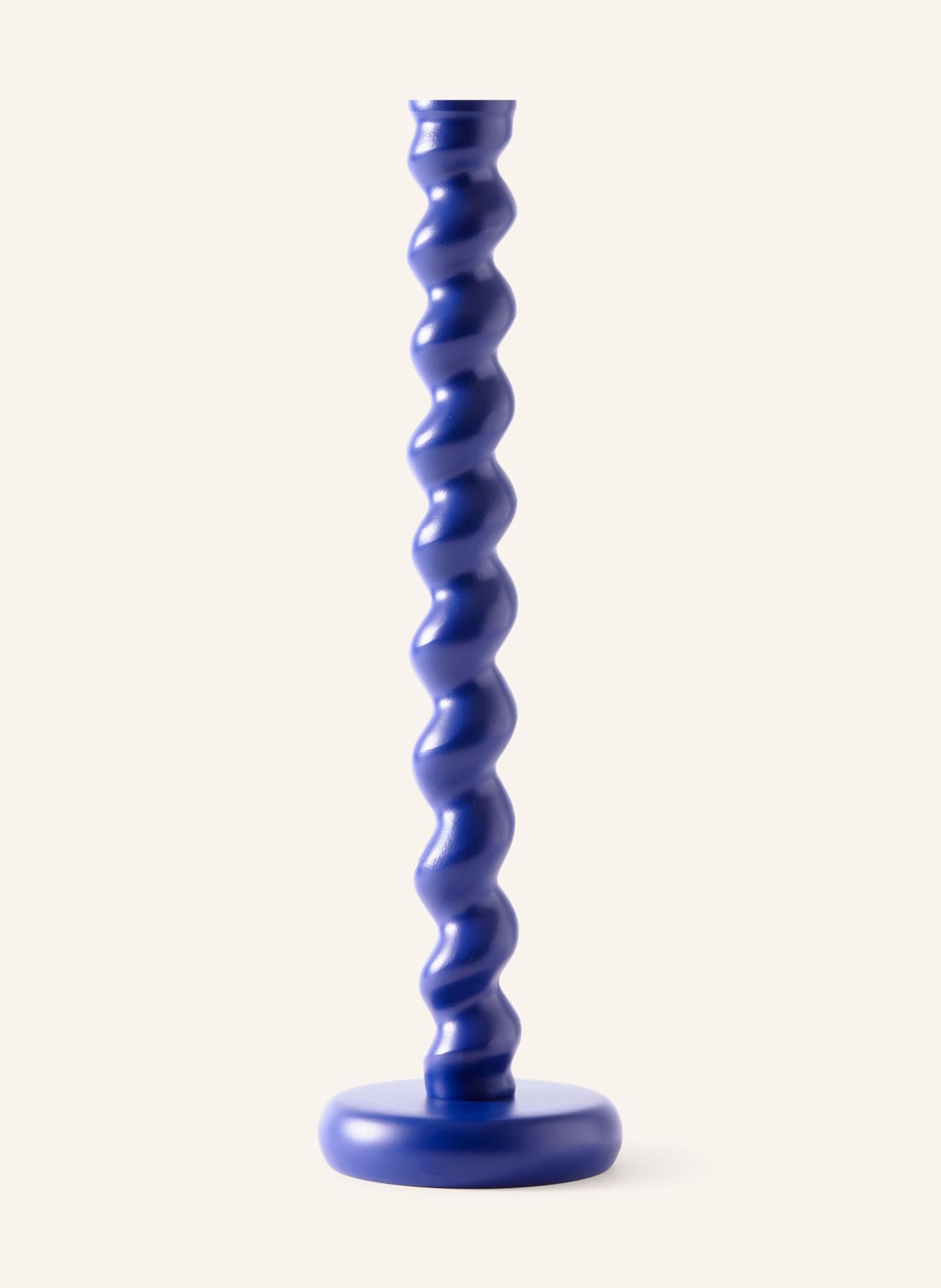 Polspotten Kerzenhalter Twister Xl blau Polspotten Kerzenhalter Twister Xl blau von POLSPOTTEN