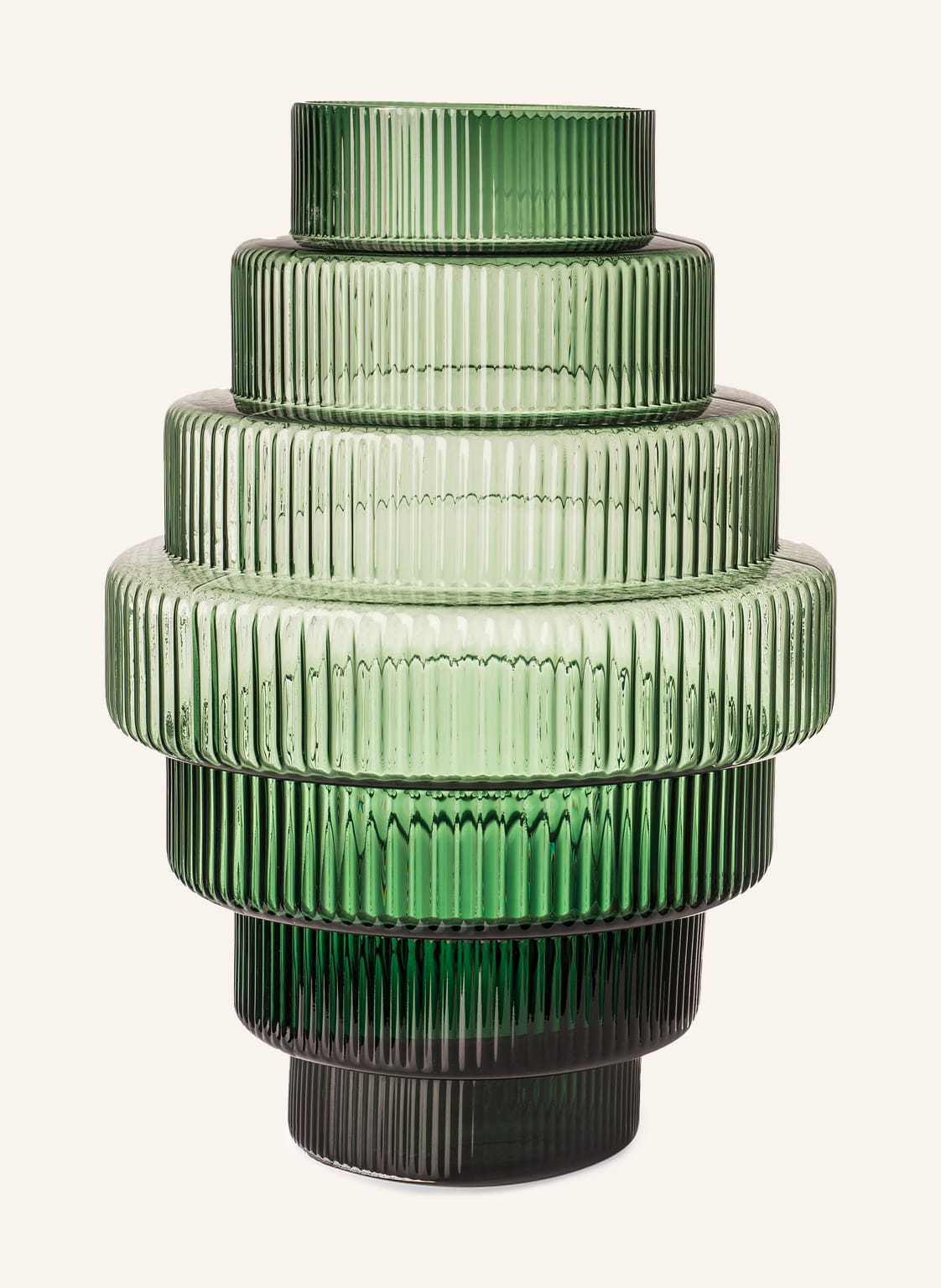 Polspotten Vase Steps Large gruen Polspotten Vase Steps Large gruen von POLSPOTTEN