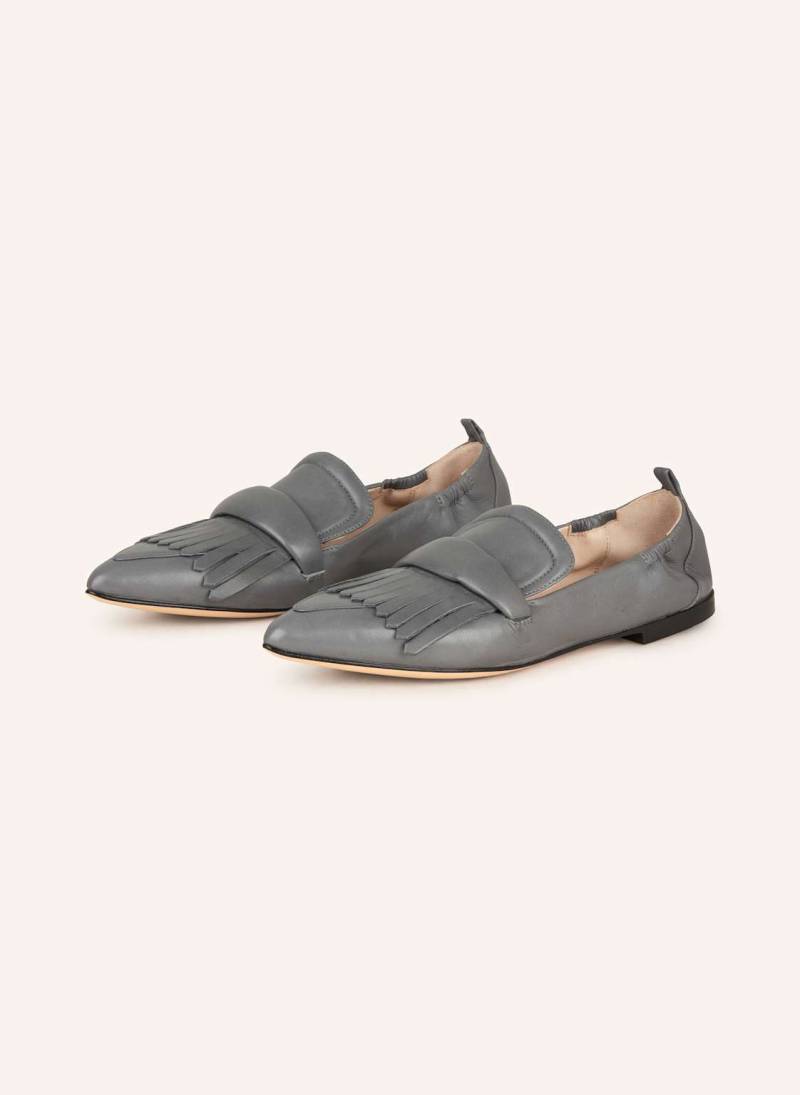 Pomme D'or Penny-Loafer Grace grau von POMME D'OR