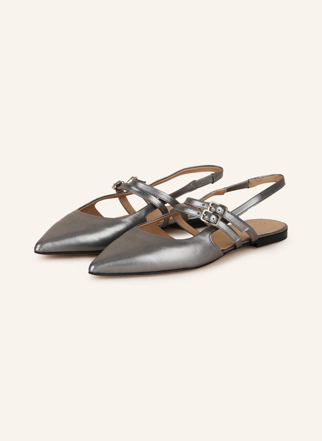 Pomme D'or Slingballerinas Ingrid silber Pomme D'or Slingballerinas Ingrid silber von POMME D'OR