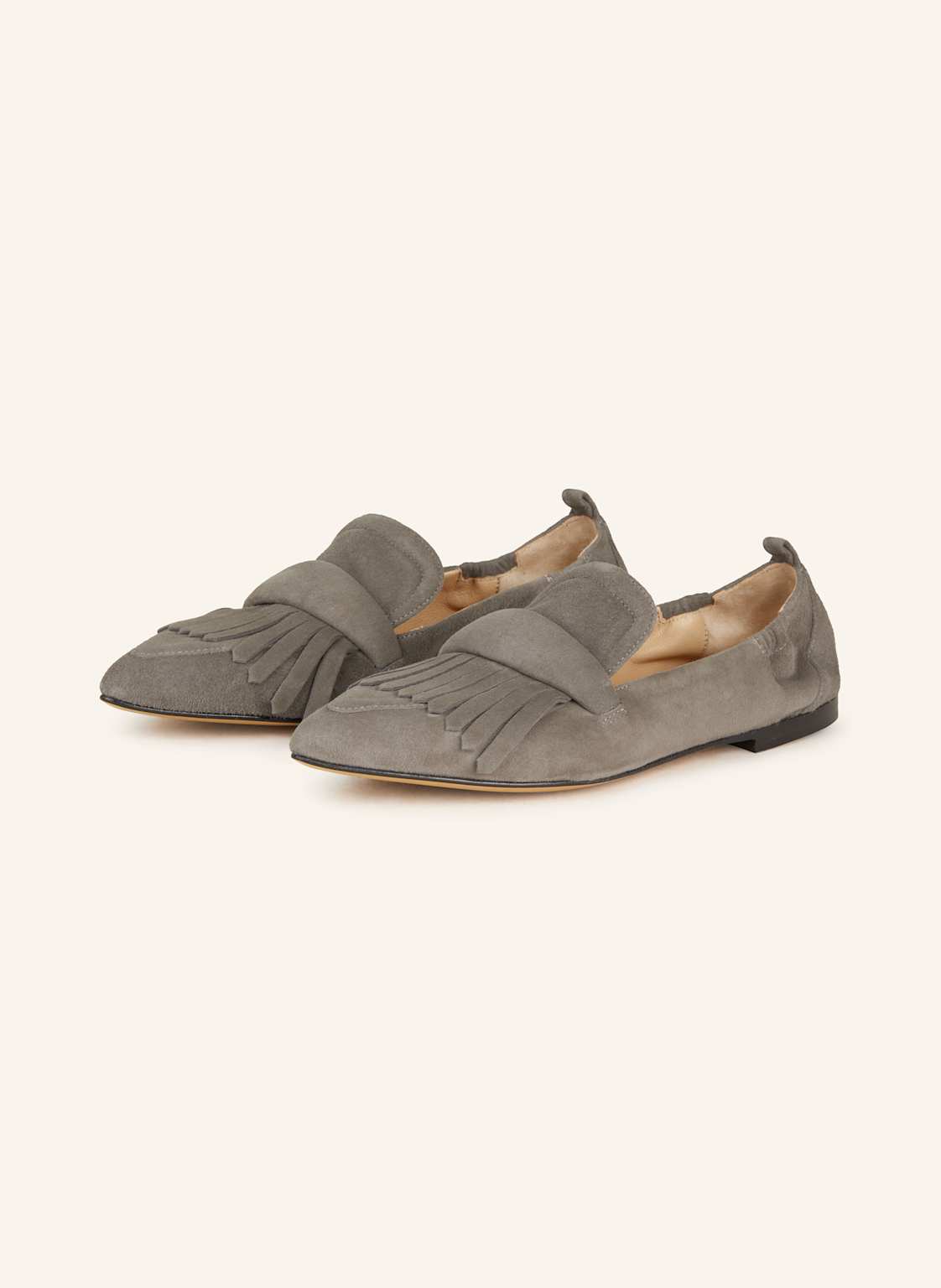 Pomme D'or Slipper Grace grau von POMME D'OR