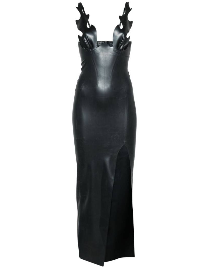 POSTER GIRL Flame maxi dress - Black von POSTER GIRL