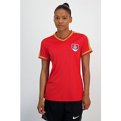 Serbien Fan Damen T-Shirt von POWERZONE