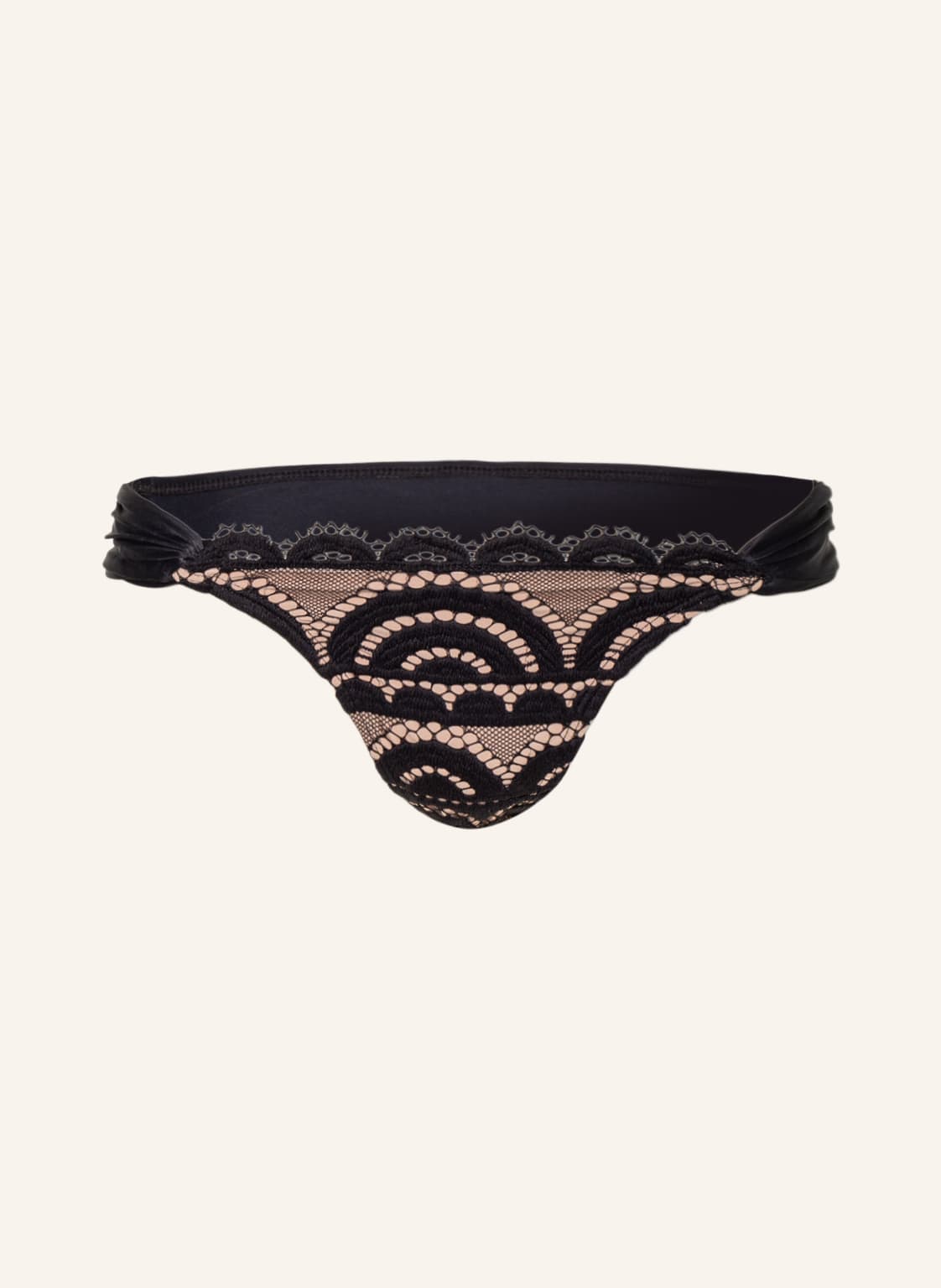 Pq Brazilian-Bikini-Hose Lace Fanned schwarz Pq Brazilian-Bikini-Hose Lace Fanned schwarz von PQ