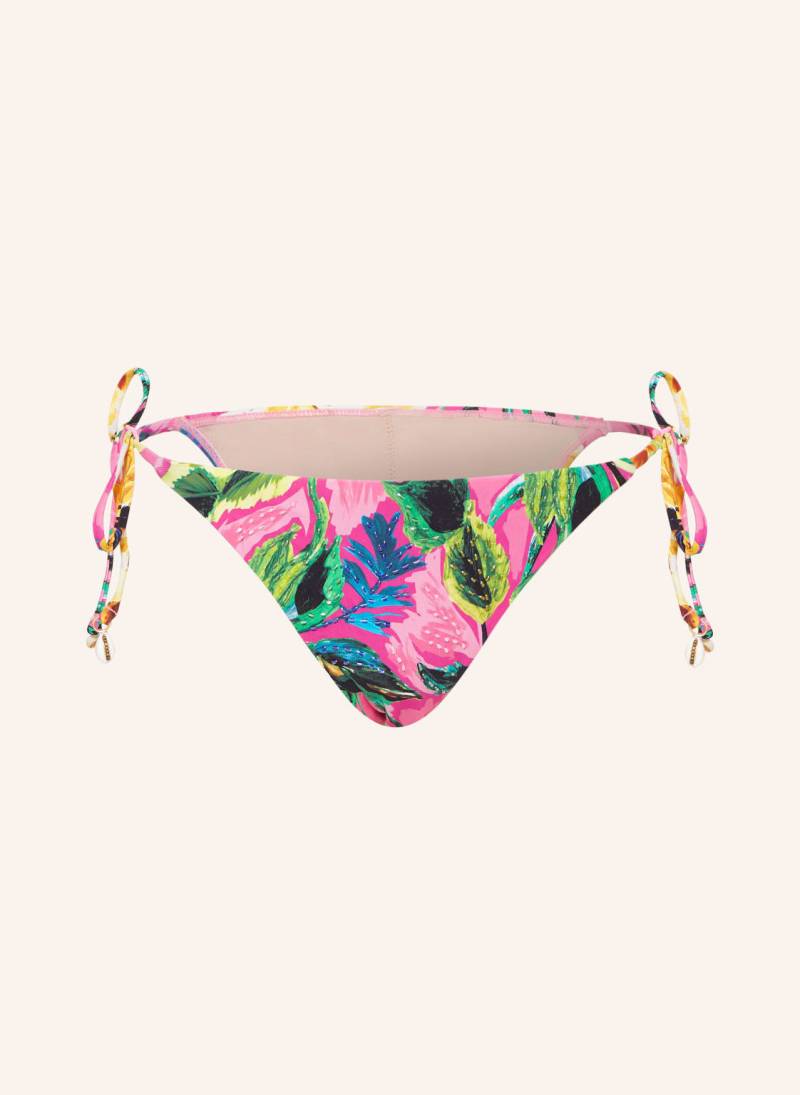 Pq Triangel-Bikini-Hose Bahama Beach Mit Schmuckperlen pink von PQ