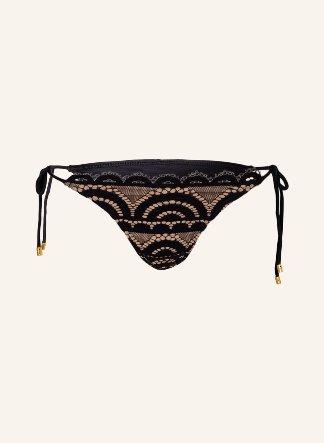 Pq Triangel-Bikini-Hose Lace Tie Teeny schwarz Pq Triangel-Bikini-Hose Lace Tie Teeny schwarz von PQ