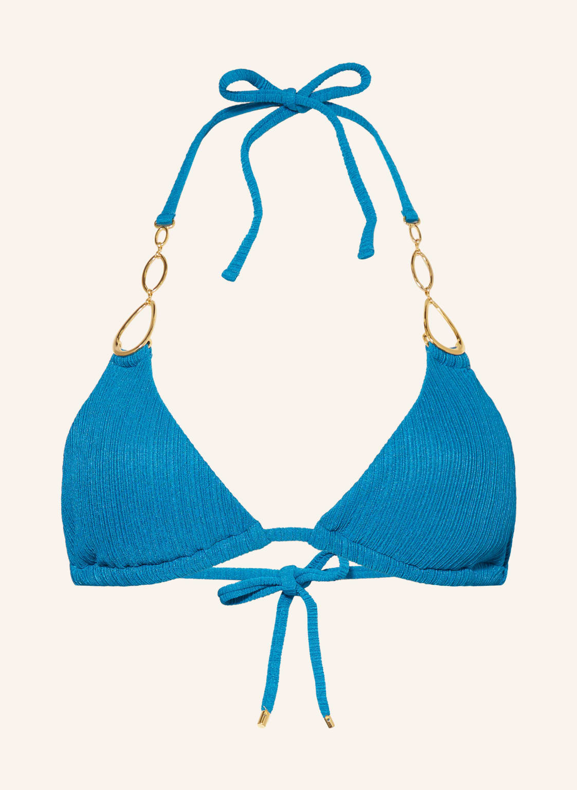 Pq Triangel-Bikini-Top Turquoise blau von PQ